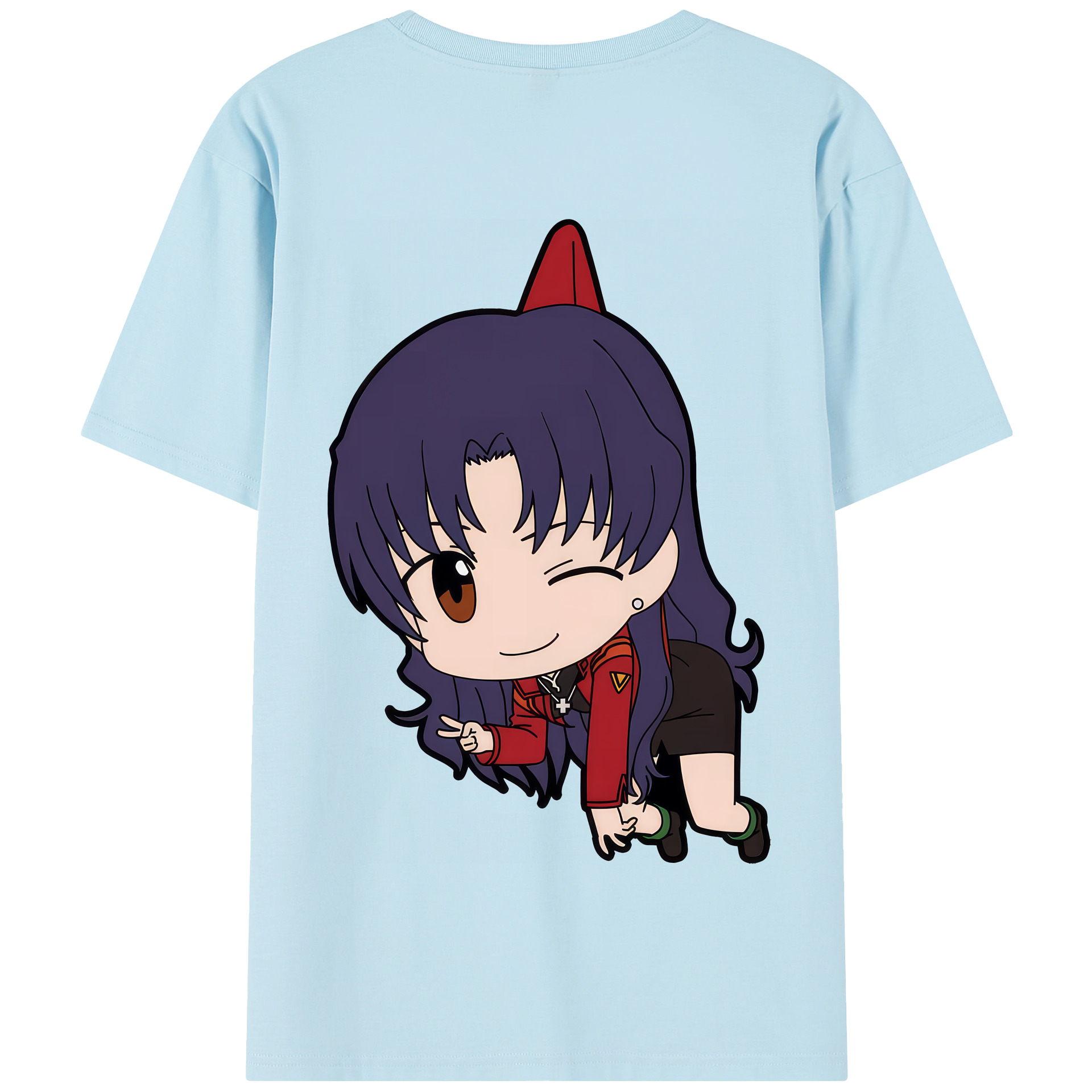 （画像用） EVA 新世紀エヴァンゲリオン 綿100％半袖Tシャツ（背面プリント）